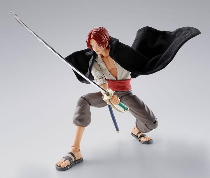 Actual product image Bandai One Piece S.H.Figuarts Actionfiguren 2er-Pack Shanks & Monkey D. Luffy Childhood Ver.