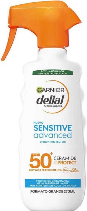 Produktbild Garnier SENSITIVE ADVANCED protective spray SPF50+ 270 ml (Sonnenspray, SPF 50, 270 ml)