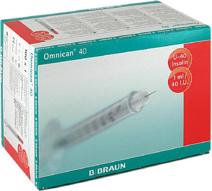 B.Braun 40 Insulin U-40 (Insulinspritze)