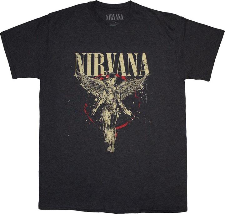 Actual product image Nirvana Unisex Adult In Utero T-Shirt (S)