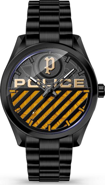 Police Cricket PEWJG2121406 (M) (Orologio da polso analogico, 42 mm)