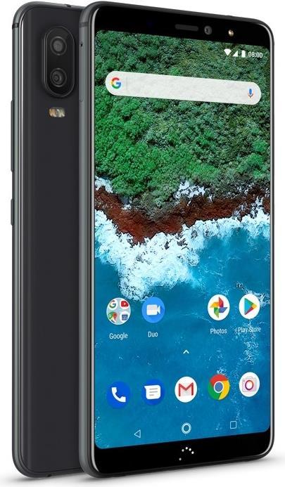 Produktbild BQ Aquaris X2 Pro (64 GB, Midnight Black, 5.65", Hybrid Dual SIM, 12 Mpx, 4G)