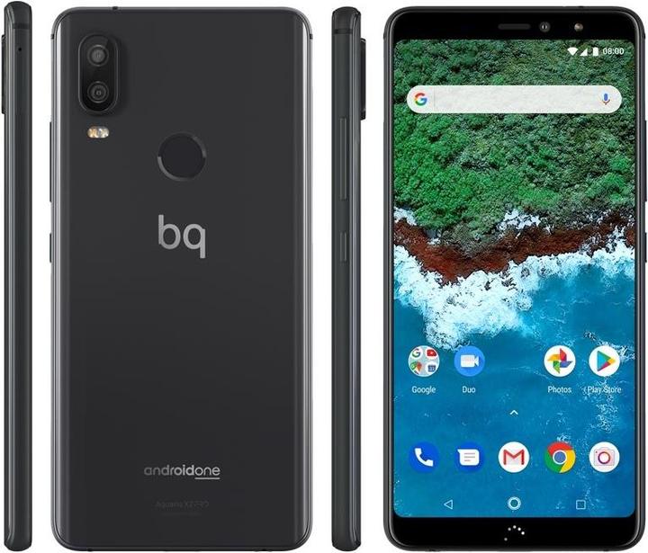 Produktbild BQ Aquaris X2 Pro (64 GB, Midnight Black, 5.65", Hybrid Dual SIM, 12 Mpx, 4G)