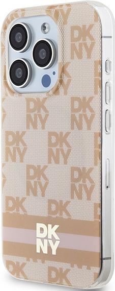 Actual product image DKNY DKHMP13LHCPTSP iPhone 13 Pro / 13 6.1" różowy/pink hardcase IML Checkered Mono Pattern & Printe (Apple iPhone 13 Pro)