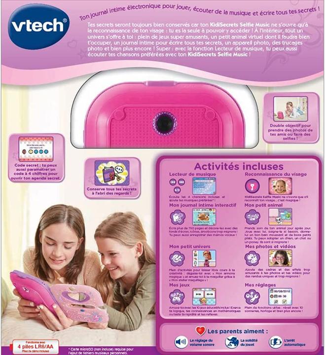 Produktbild VTech KidiSecrets Selfie Music (Französisch)
