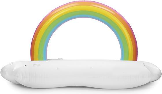 Produktbild Aufblasbare Regenbogen Wolke Luftmatratze