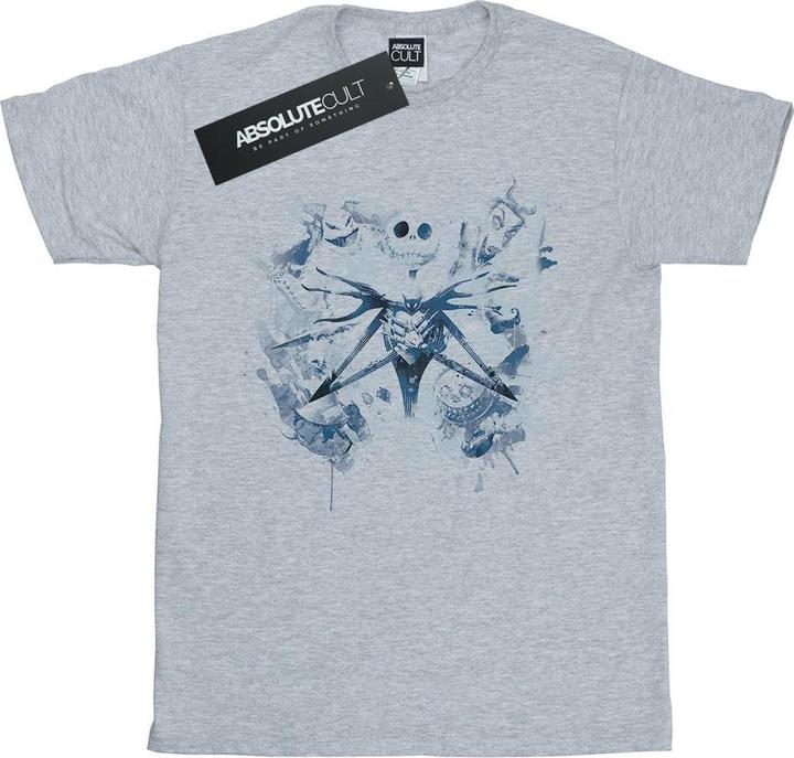 Disney Nightmare Before Christmas Paint Spray Carers TShirt (M)
