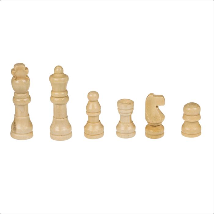 Actual product image Out of the blue ootb - Wooden board game, chess, approx. 34 x 34 cm