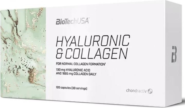 Produktbild Biotech USA Hyaluronic Collagen (120 Stück, Kapseln)