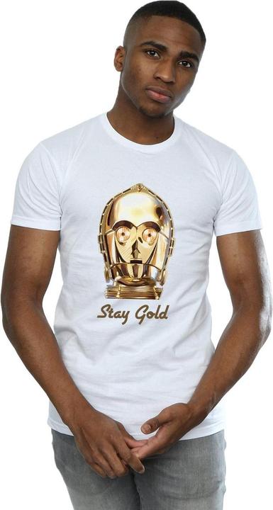 Produktbild Star Wars The Rise Of Skywalker C3PO Stay Gold TShirt (5XL)