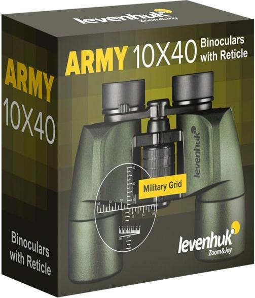 Actual product image Levenhuk Army 10x40 with scale (10 x, 40 mm)
