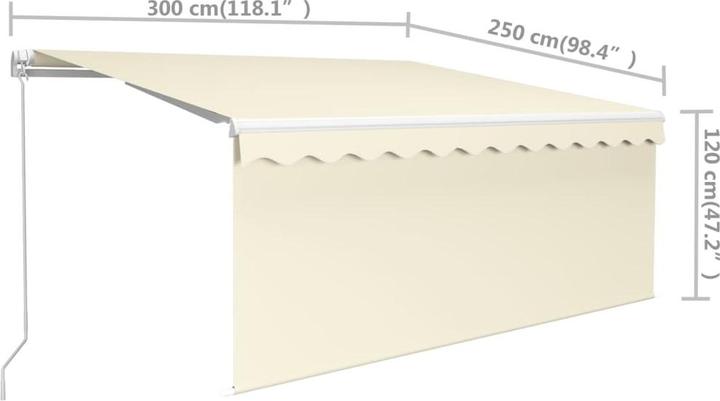 Actual product image VidaXL David (3 m)
