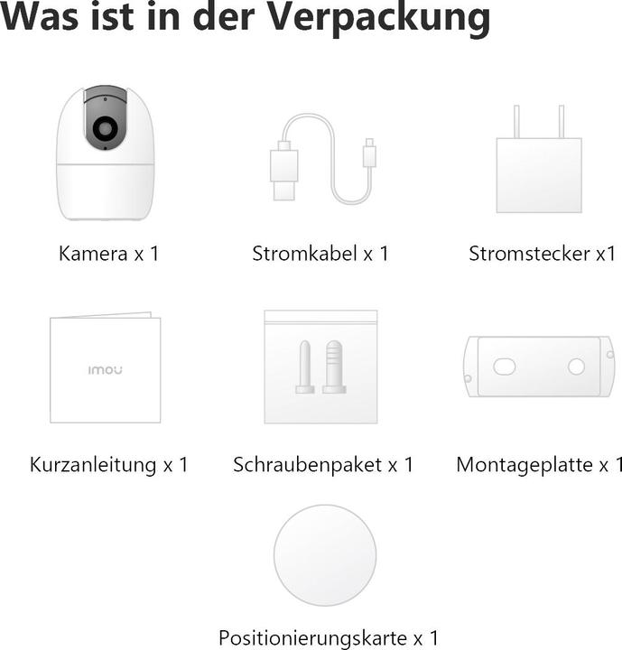Actual product image Imou A1 4MP (2560 x 1440 Pixels)