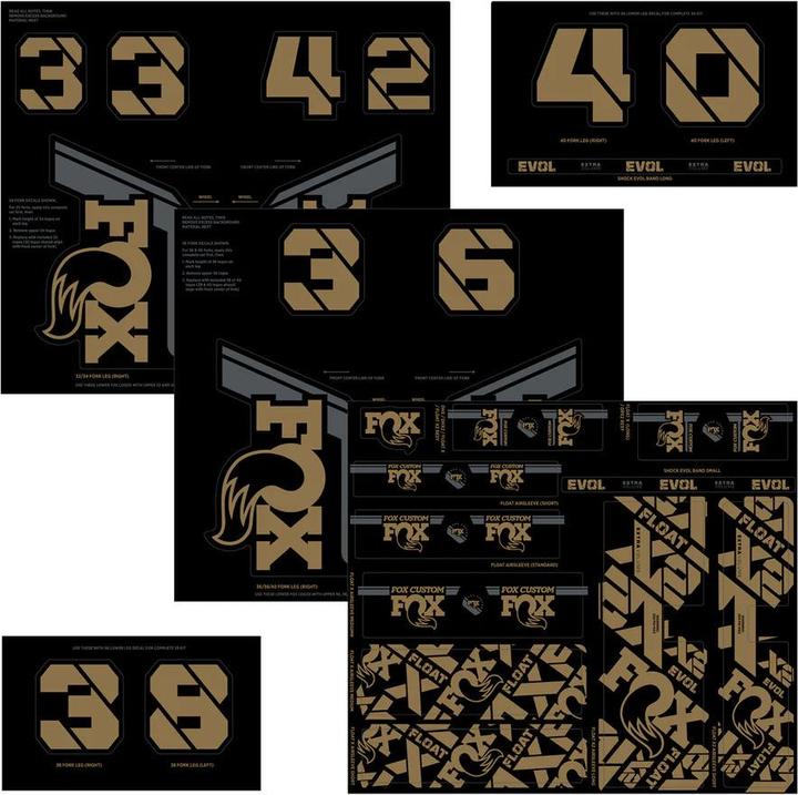 Produktbild Fox Decal 21