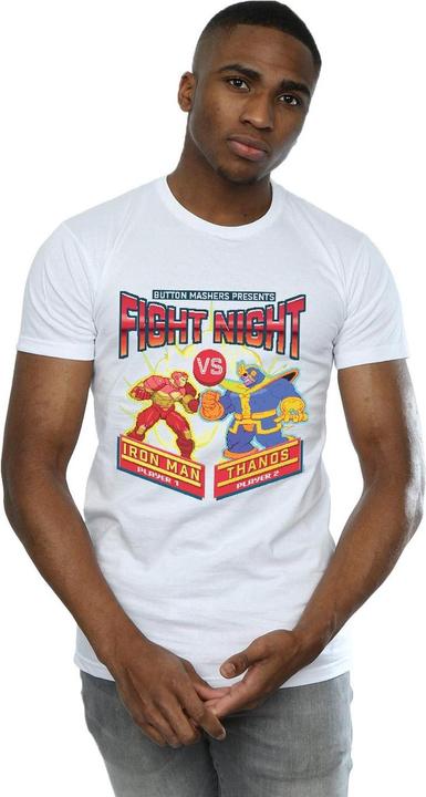 Immagine prodotto Fight Night Iron Man Vs Thanos Maglietta Uomo (L)