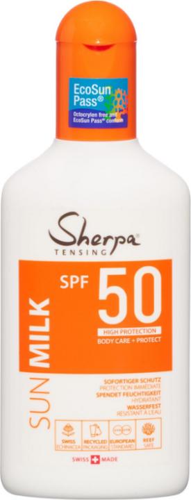 Produktbild Sherpa Tensing Sonnenmilch SPF 50 (Sonnenmilch, SPF 50, 250 ml, 270 g)