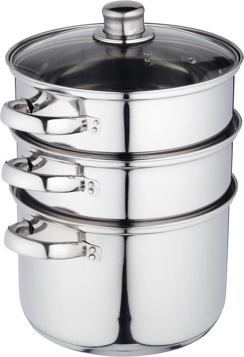 Actual product image Kitchen Craft Food Steamer (Steam cooker, Stainless steel)