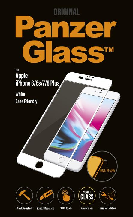 Actual product image PanzerGlass Screen protector (1 Piece, Apple iPhone 6 Plus, Apple iPhone 8 Plus)