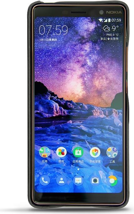Actual product image Noreve Leather cover (Nokia 7 Plus)