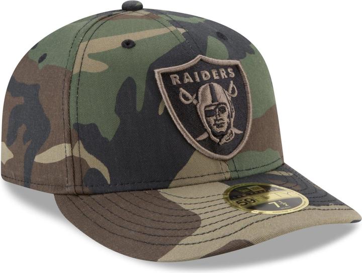 Produktbild New Era 59Fifty Low Profile Las Vegas Raiders (7 5/8)