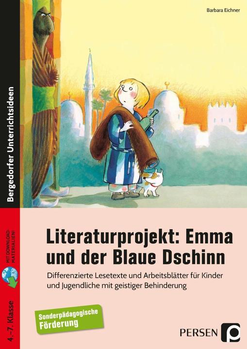 Produktbild Literaturprojekt: Emma und der Blaue Dschinn (Deutsch, Barbara Eichner, 2021)