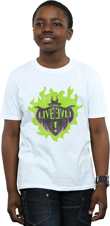 Actual product image Disney Boys The Descendants Maleficent Long Live T-Shirt (152, 158)