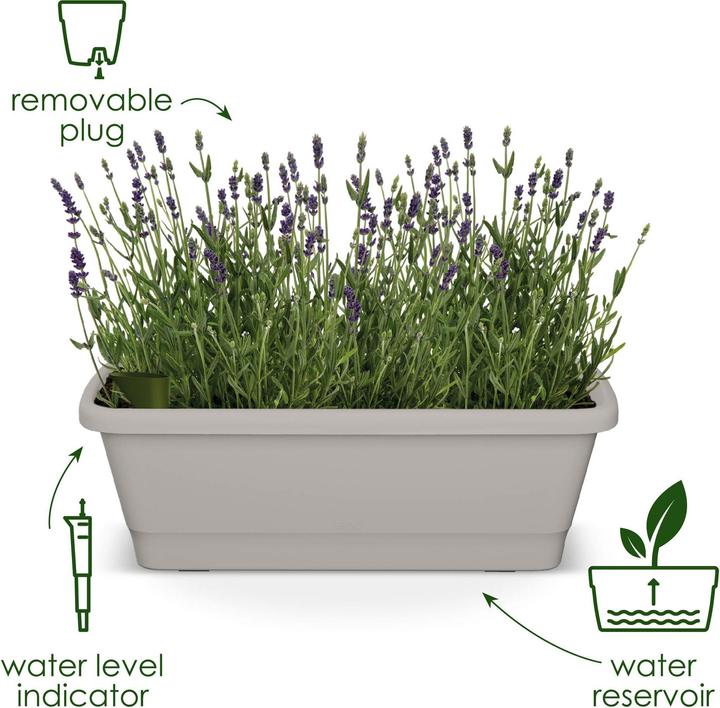 Actual product image Elho Noa balcony box (520 cm)