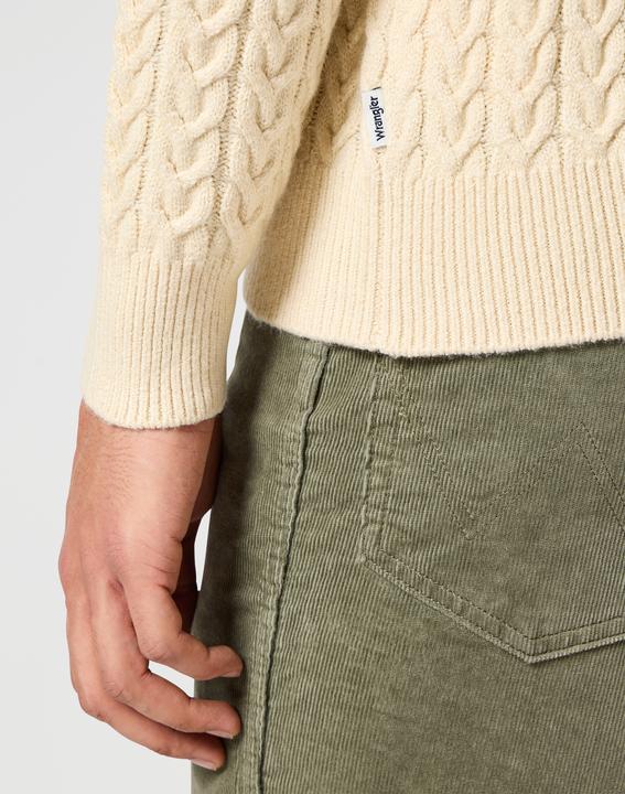 Actual product image Wrangler Half zip knit jumper (L)
