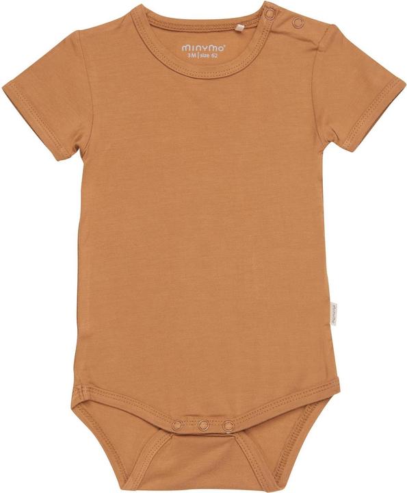 Image du produit Minymo Body manches courtes Bamboo Chipmunk T. 80 (80)