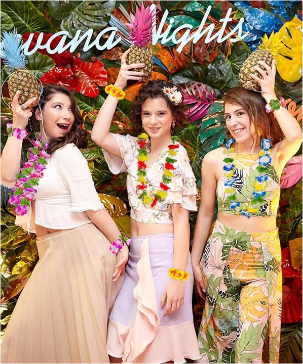 Actual product image I Am Creative Hawaii Blumen Kette Party Accessoires Deko OneSize 36er Set