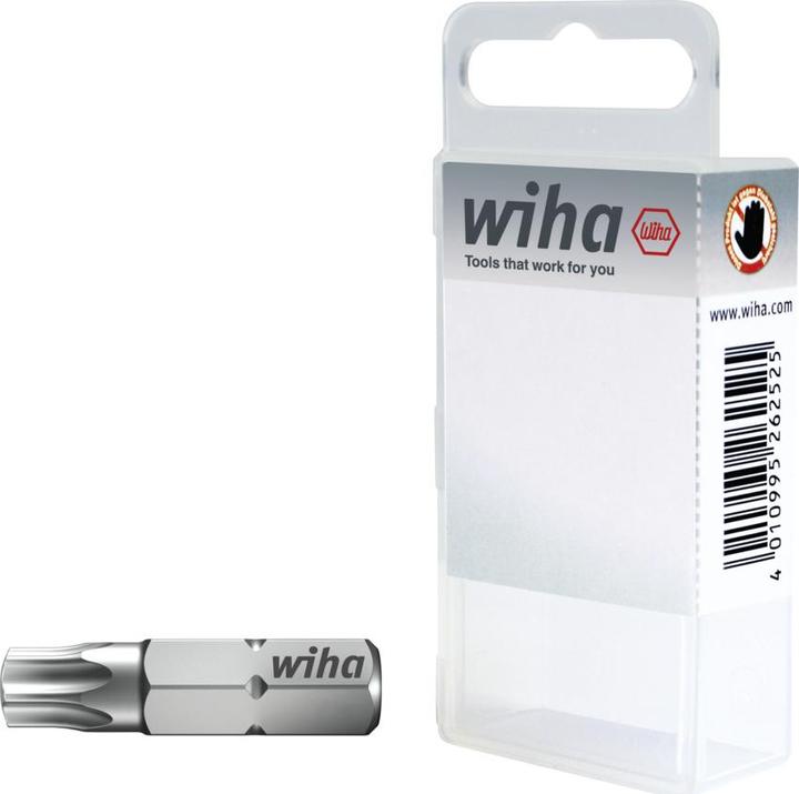 Immagine prodotto Wiha Bit Torx T 10 SB bit 7015 Z Ch (25 mm)