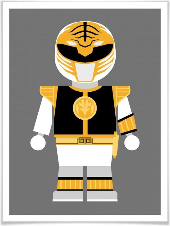 Actual product image Trenddeko Power ranger toy (60 x 80 cm)