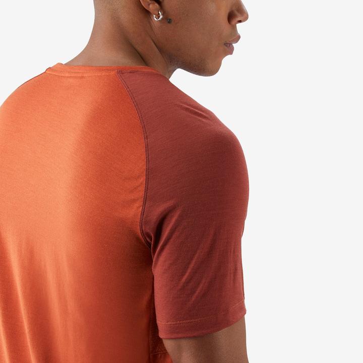 Actual product image Simond T-Shirt Herren Merinowolle - Merino Resist braun (XXL)