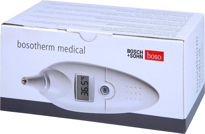 Produktbild Boso Bosotherm medical Ohrthermometer mit Schutzkappen (Ohr)