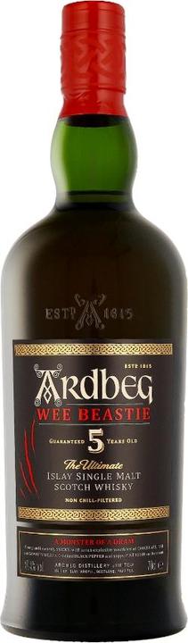 Immagine prodotto Ardbeg Single Malt Wee Beastie (Single Malt, Whisky scozzese, 1 x 70 cl)