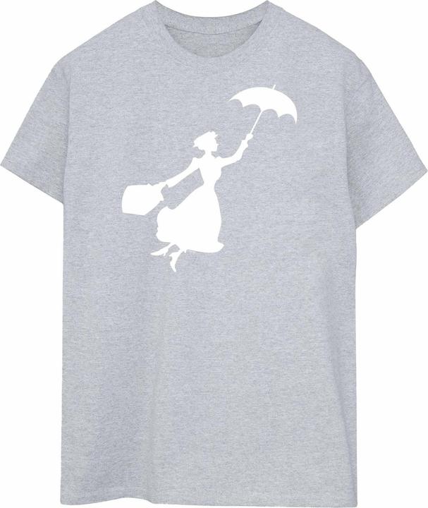 Immagine prodotto Disney Mary Poppins Flying Silhouette Maglietta Ampia Donna (L)