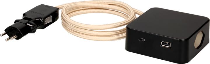 Actual product image Max Hauri Cube (3 x, Type 13, USB-A, USB-C, 2 m)