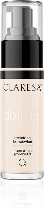 Actual product image Claresa Doll Up Illuminating Face Foundation 02 Light 34G (02 Light)