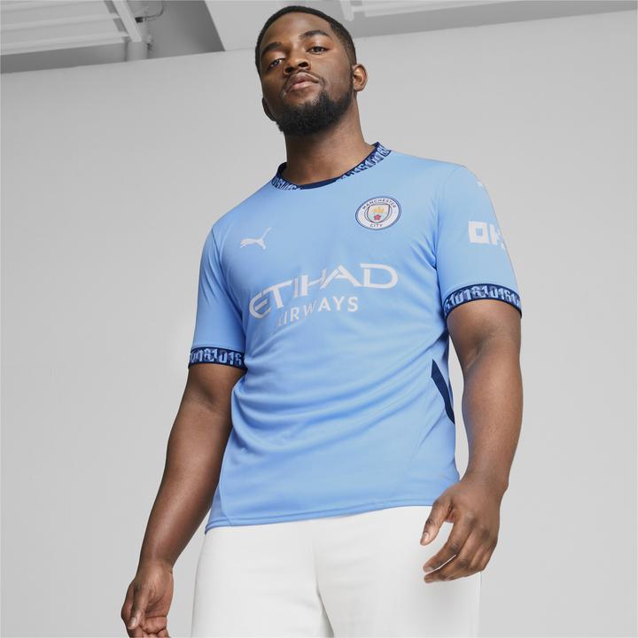 Actual product image Puma MCFC Home Jersey Replica (L)