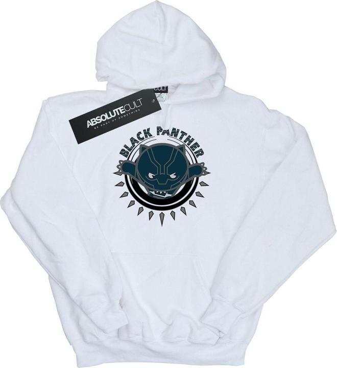 Actual product image Boys Kawaii Black Panther Pounce Hoodie (128)