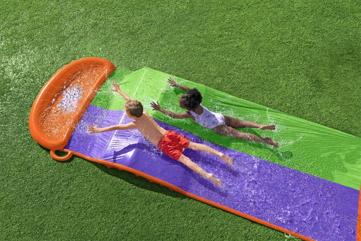 Image du produit Bestway H2OGO! Tapis de glisse 2 pistes SplashCoaster 4,88 m