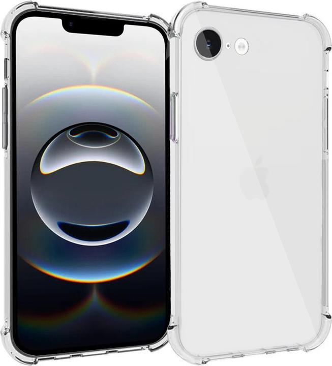 Immagine prodotto Techsuit - Shockproof Clear Silicone - iPhone 16e - Clear (Apple iPhone 16e)