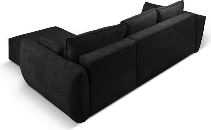 Actual product image Micadoni Right Corner Sofa With Bed Function And Box, "Kaelle", 4 Seats, 252x165x87Made in Europe (Corner sofa)
