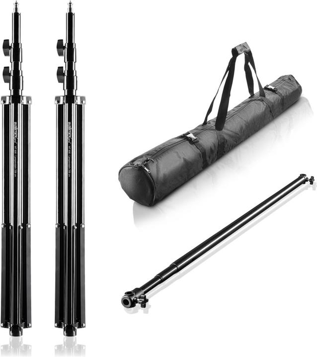 Produktbild Walimex Teleskop Hintergrundsystem 1.2 - 3m (120 cm, 256 cm)