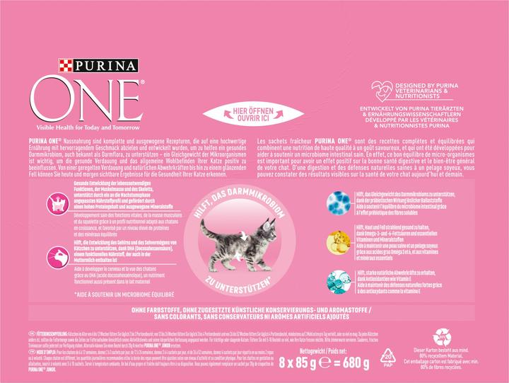 Immagine prodotto Purina ONE Junior (Junior, 8 pz., 700 g)