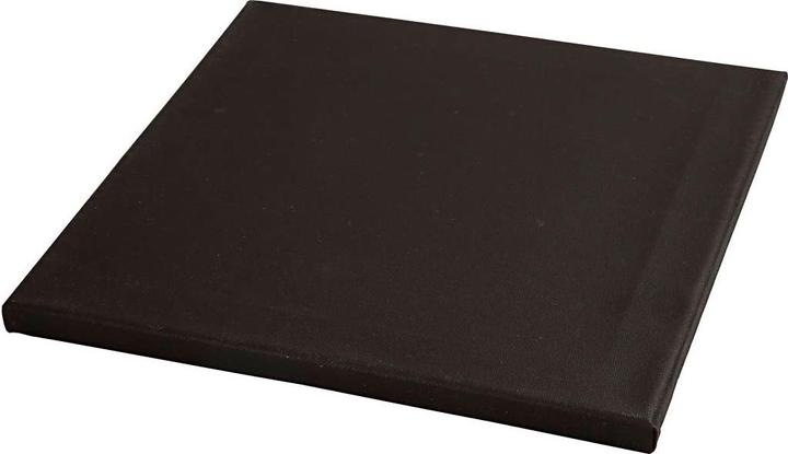Produktbild Creativ Company Artistline Leinwand Schwarz 30x30cm, 10 Stk. (30 x 30 cm)