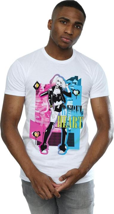Immagine prodotto Harley Quinn Rebel Heart Maglietta Uomo (M)