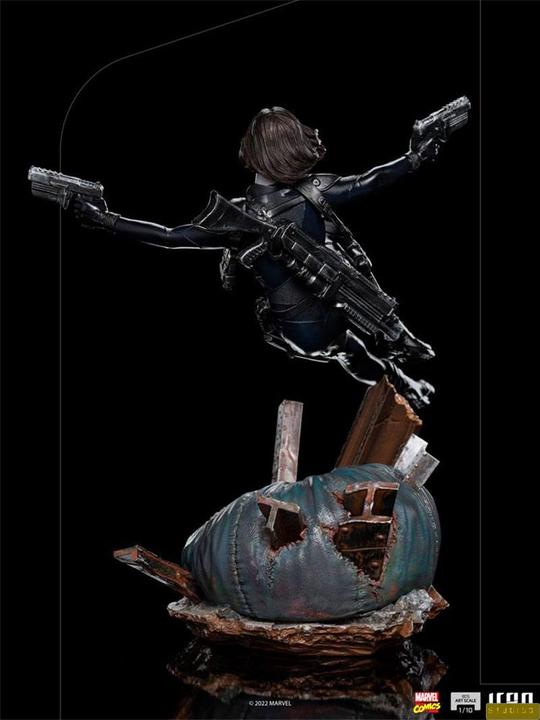 Actual product image Iron Studios Marvel Comics statuette 1/10 BDS Art Scale Domino (X-Men) 20 cm