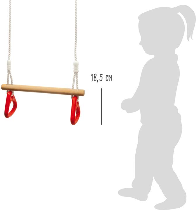 Productafbeelding small foot Schommel met turnringen
