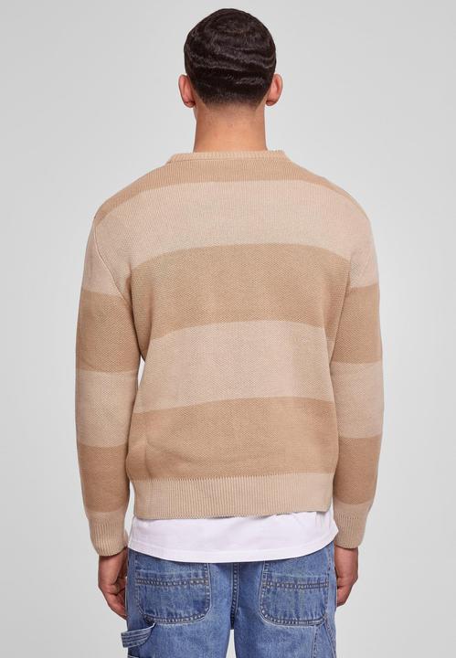 Actual product image Urban Classics Heavy Oversized Striped Sweatshirt (L)